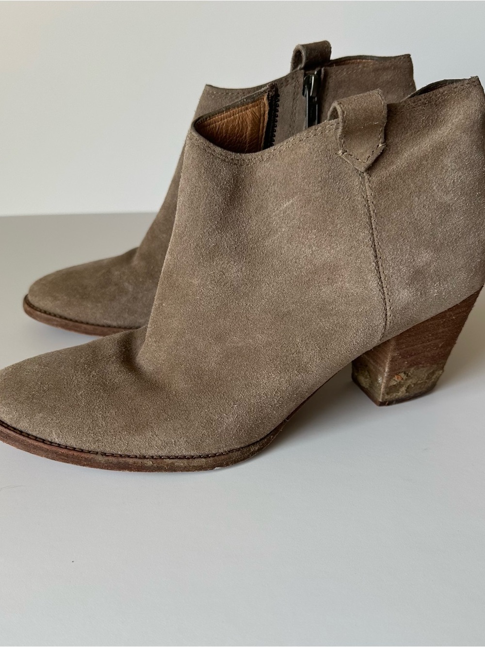 Madewell Billie  Suede Ankle Booties
